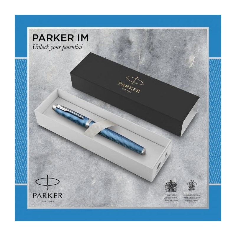 PARKER I.M. PRM BLUE GREY CT FPen Μ