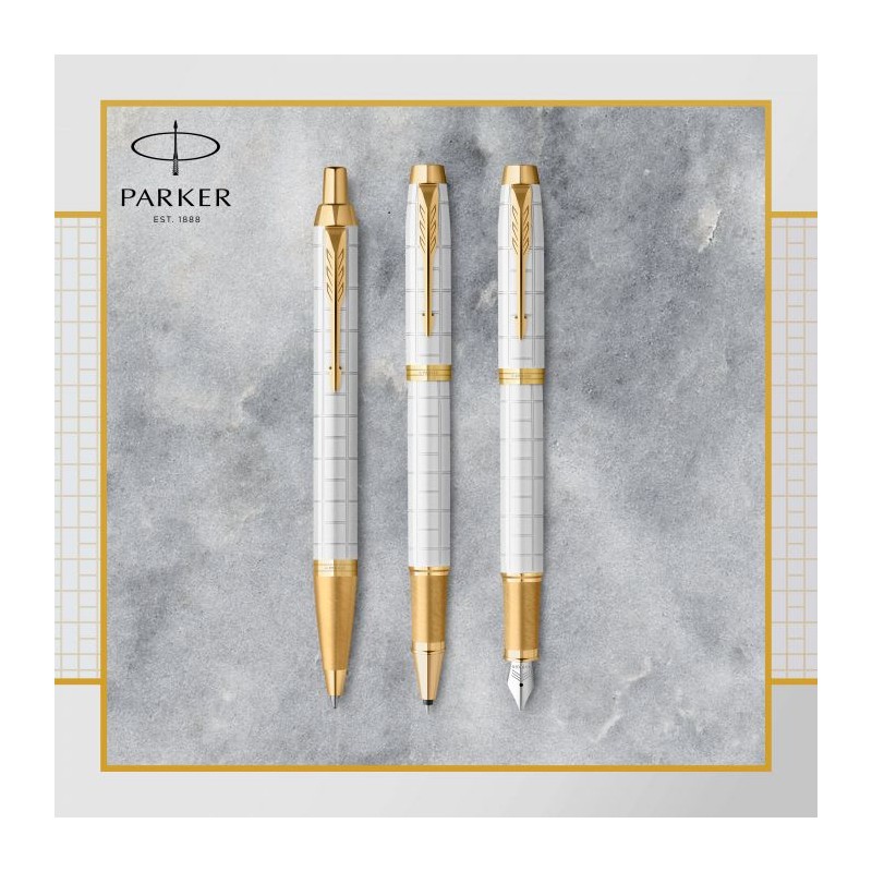 PARKER I.M. PRM PEARL GT FPen M