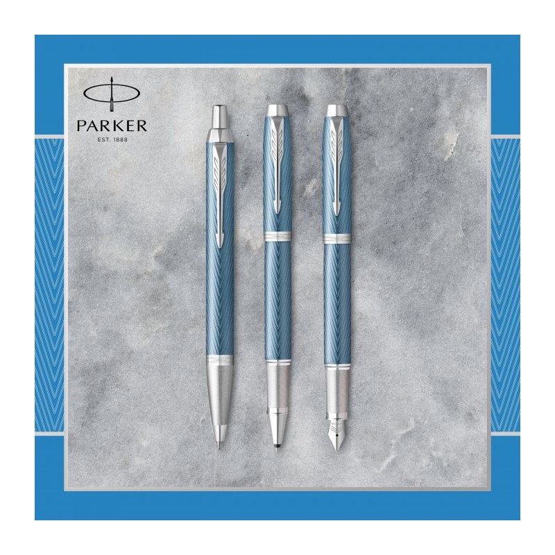 PARKER Ι.Μ. PRM BLUE GREY CT BPen