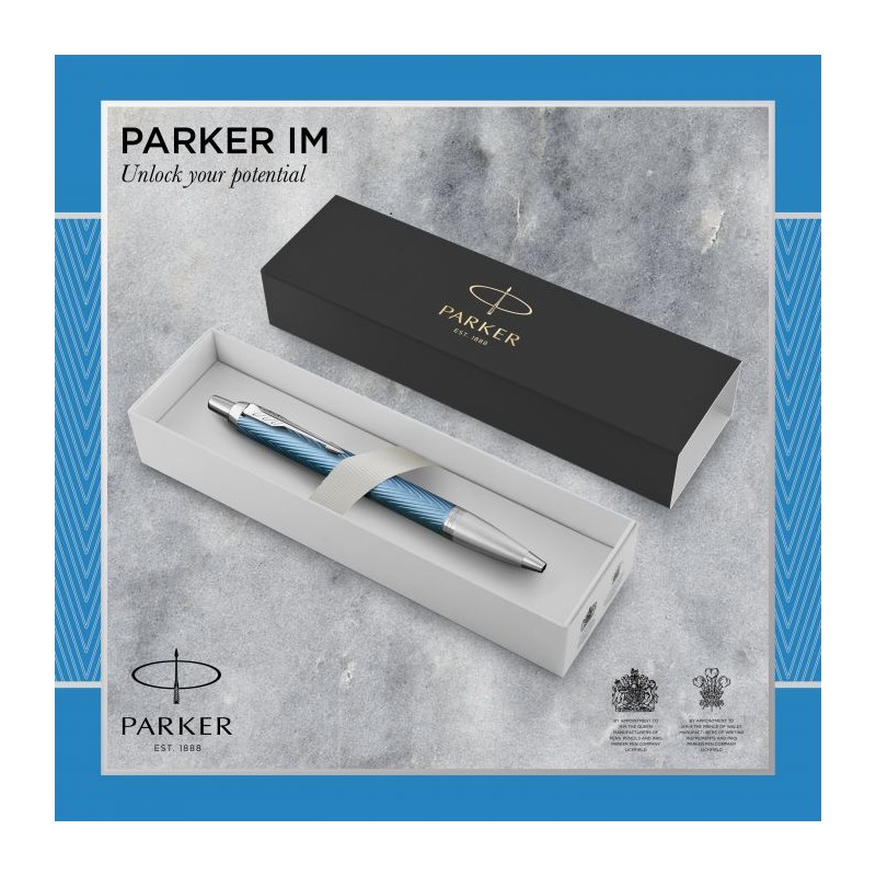 PARKER Ι.Μ. PRM BLUE GREY CT BPen