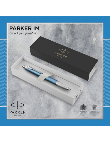 PARKER Ι.Μ. PRM BLUE GREY CT BPen