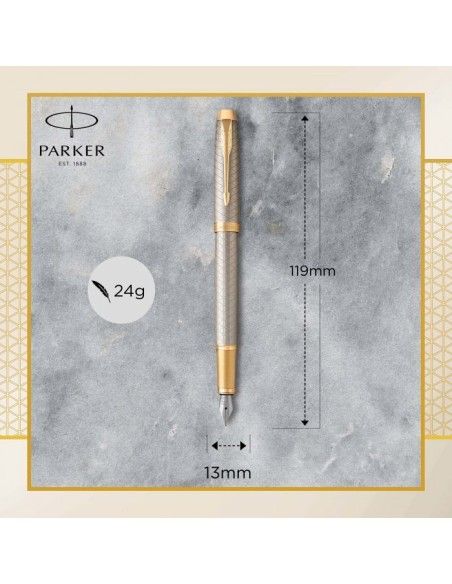 PARKER I.M. PRM WARM GREY GT FPen F