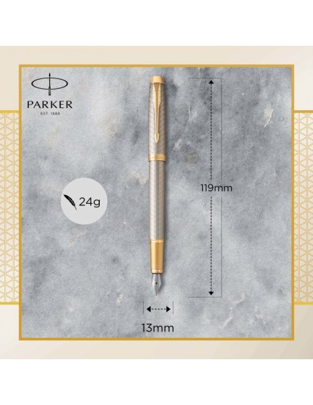 PARKER Ι.Μ. PRM WARM GREY GT FPen F