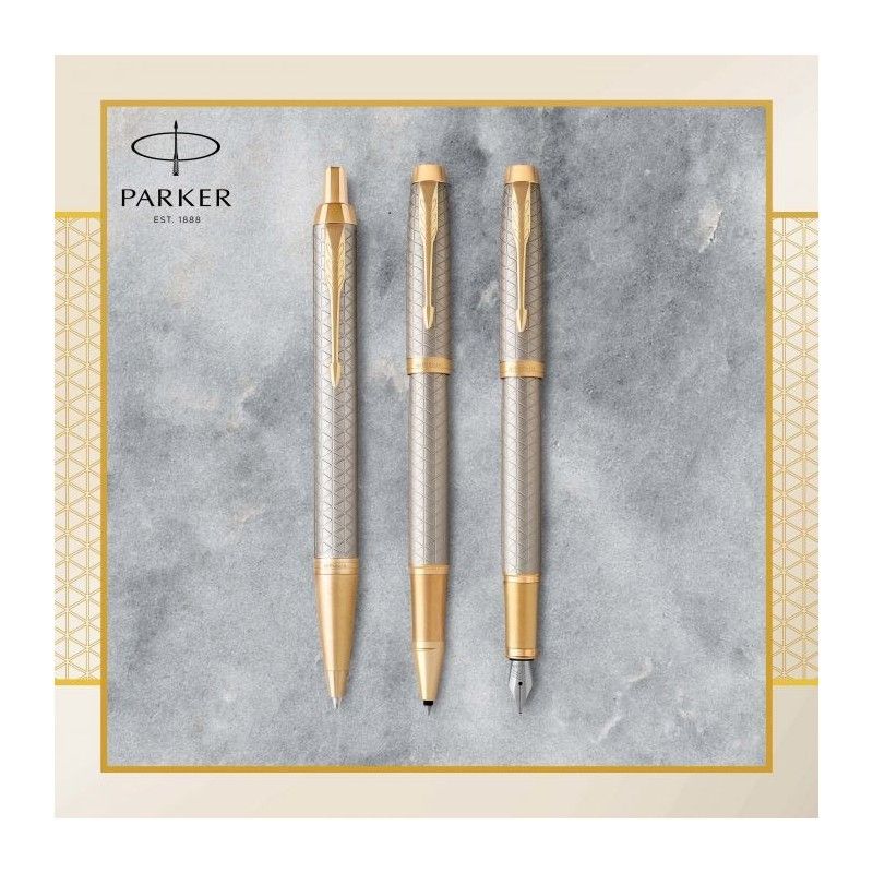 PARKER I.M. PRM WARM GREY GT FPen F