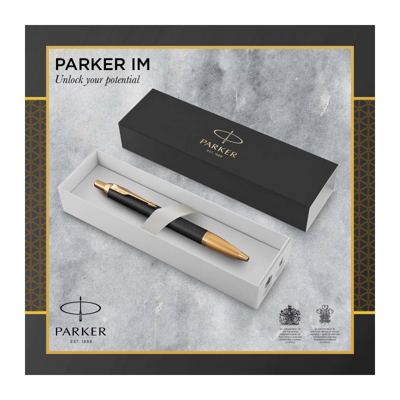 PARKER Ι.Μ. PRM BLACK GOLD GT BPen