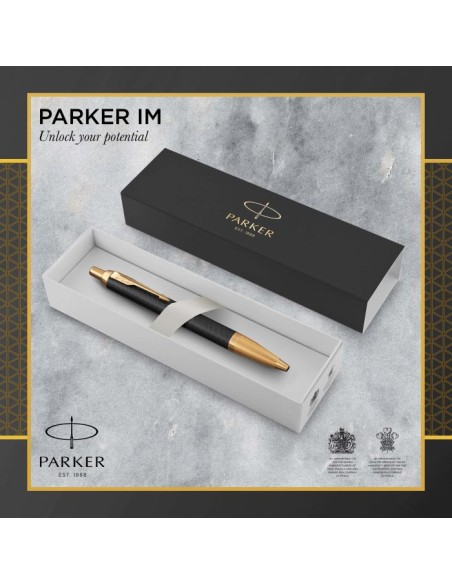 PARKER Ι.Μ. PRM BLACK GOLD GT BPen