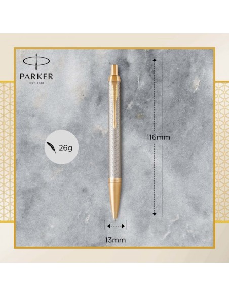 PARKER I.M. PRM WARM GREY GT BPen