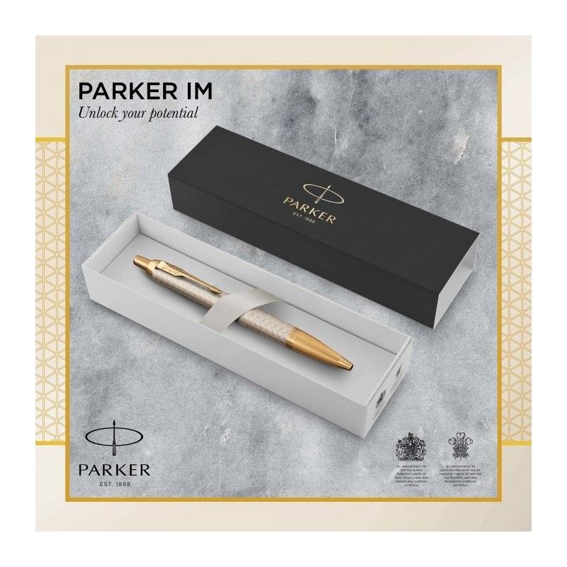 PARKER I.M. PRM WARM GREY GT BPen