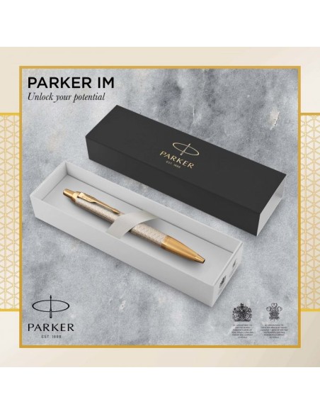 PARKER I.M. PRM WARM GREY GT BPen