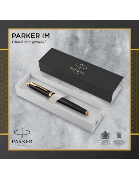 PARKER I.M. PRM BLACK GOLD GT RBall