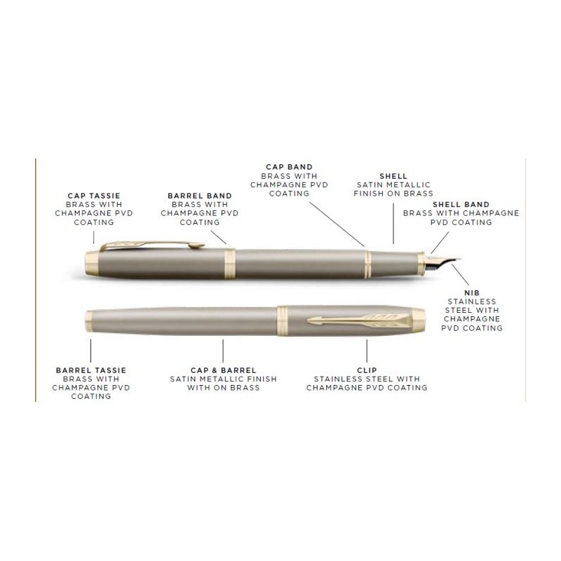 PARKER I.M. SANDSTONE CHT BPen