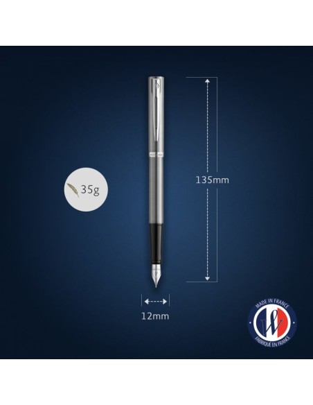 Waterman Impression Stainless Steel Ct Fpen F