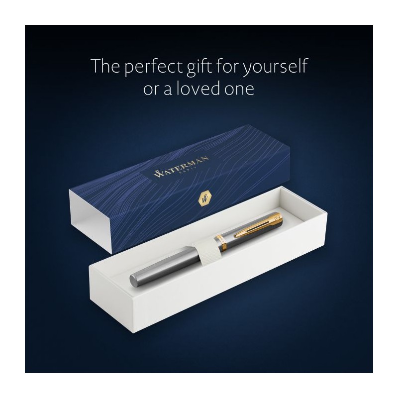 Waterman Impression Stainless Steel Gt Fpen M