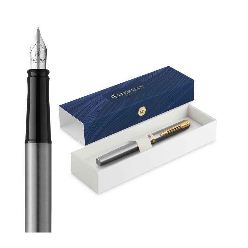 Waterman Impression Stainless Steel Gt Fpen F