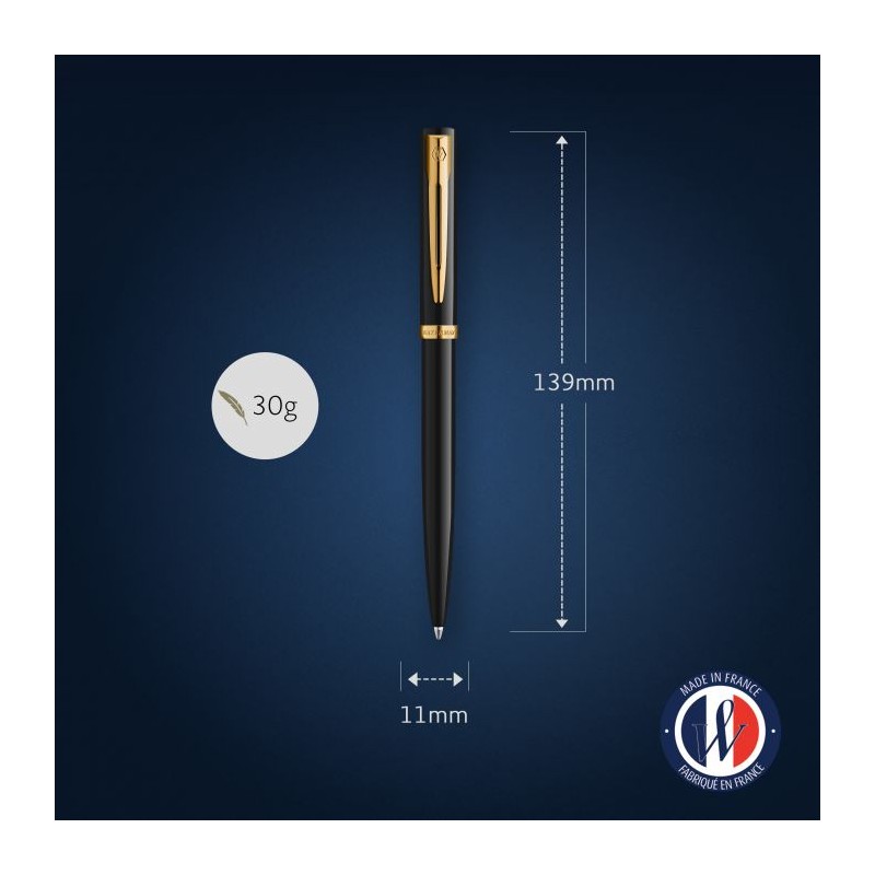 Waterman Impression Lq Black Gt Bpen