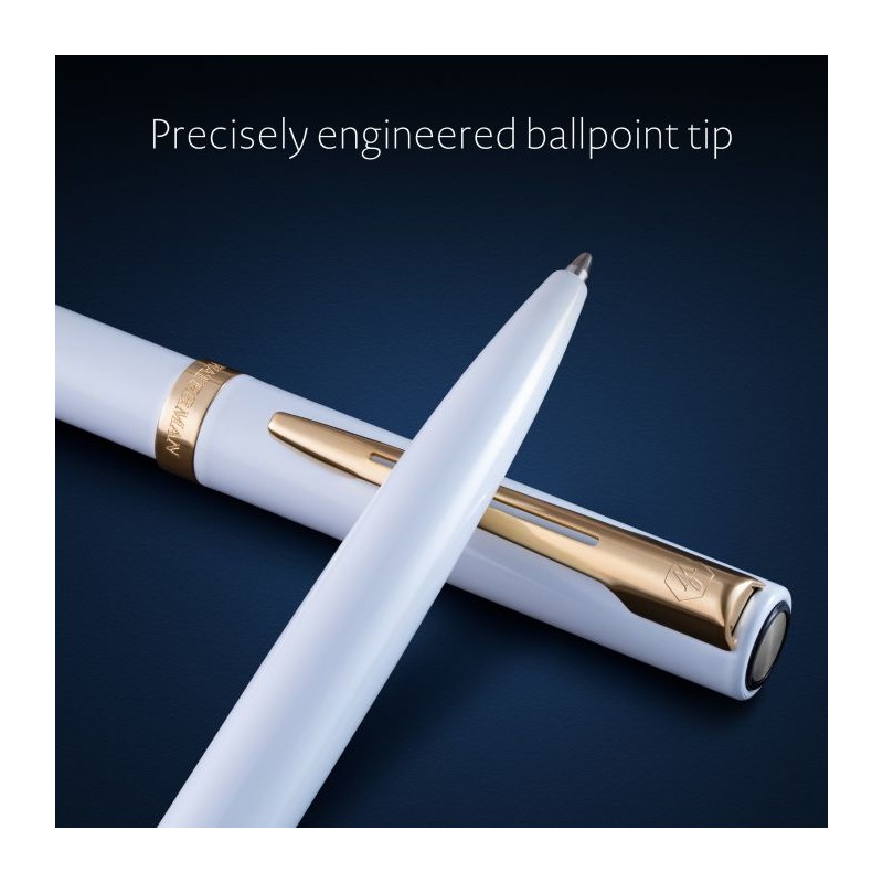 Waterman Impression Lq White Gt Bpen