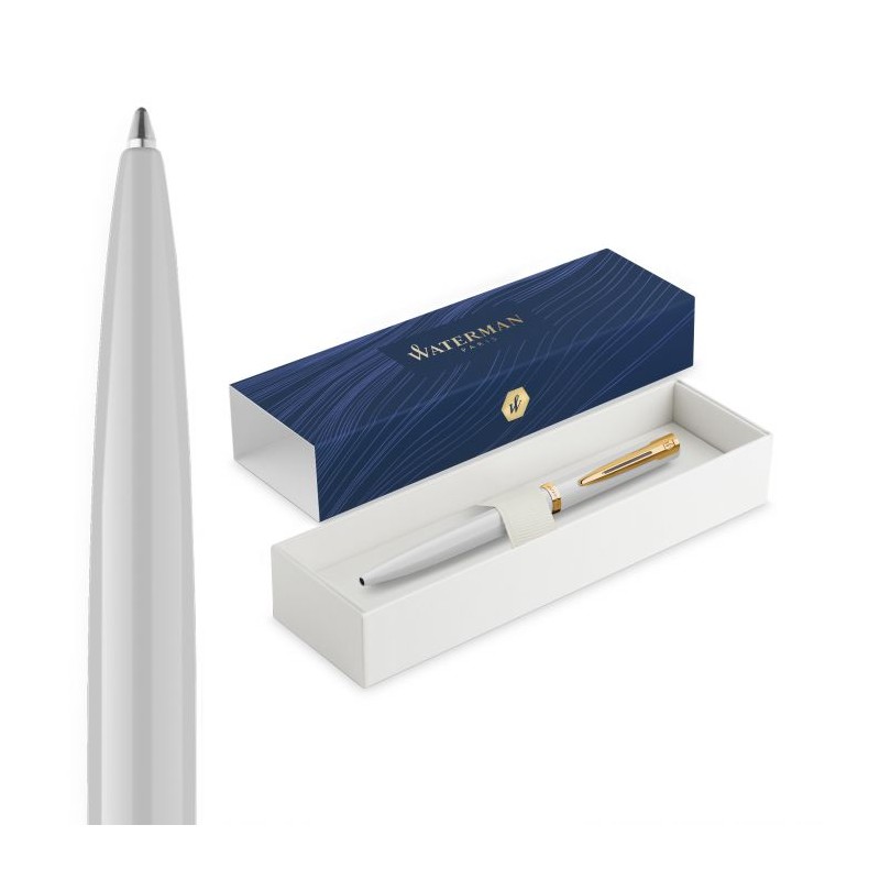 Waterman Impression Lq White Gt Bpen