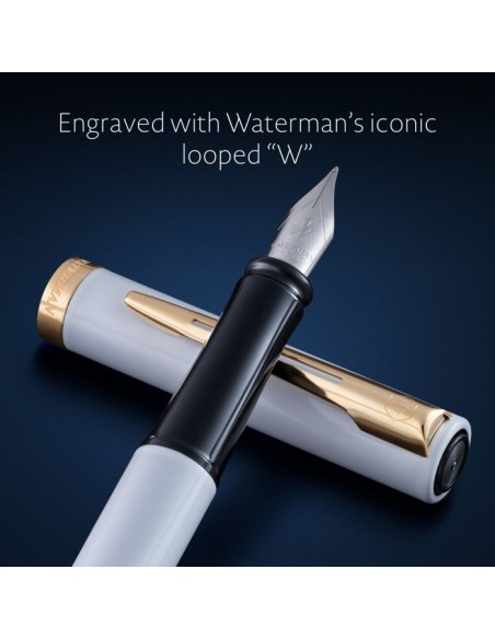 Waterman Impression Lq White Gt Fpen F