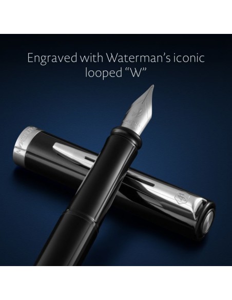 Waterman Impression Lq Black Ct Fpen M