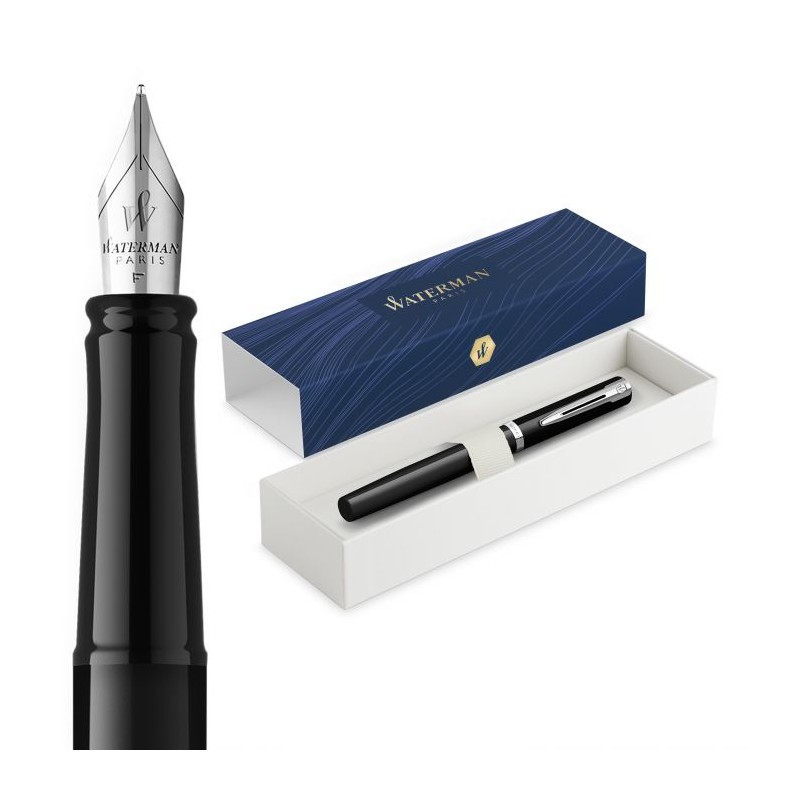 Waterman Impression Lq Black Ct Fpen F