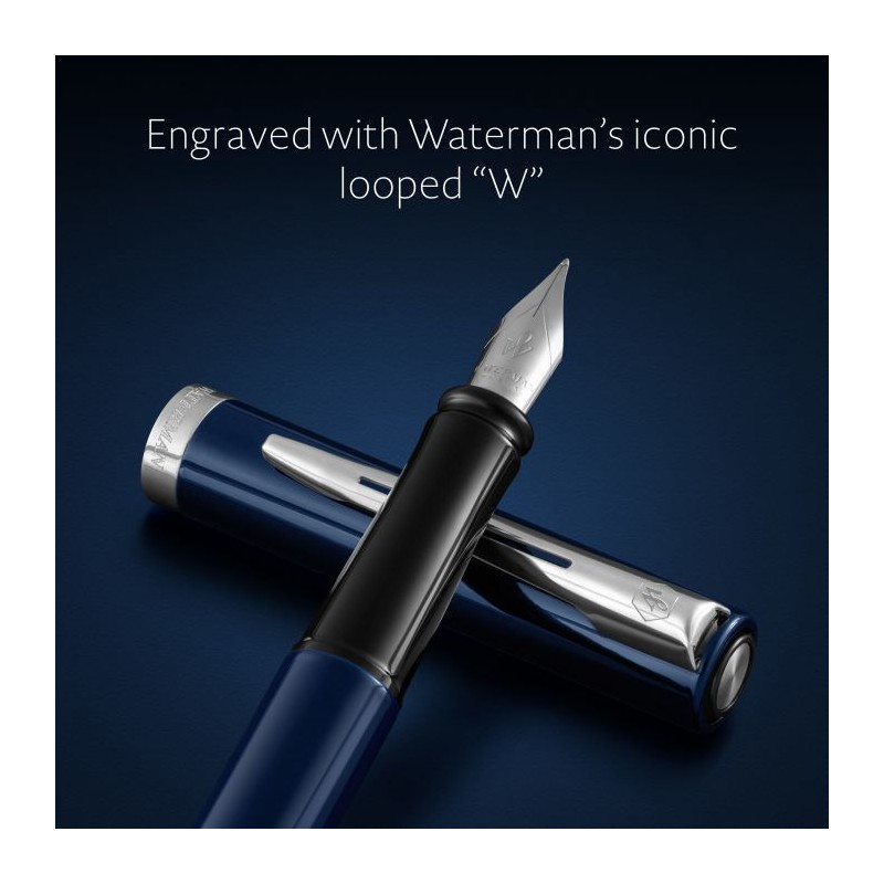Waterman Impression Lq Blue Ct Fpen F