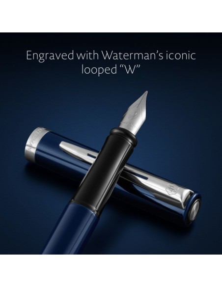 Waterman Impression Lq Blue Ct Fpen F