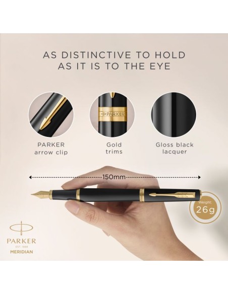 P MERIDIAN BLACK GT FPen F