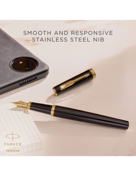 P MERIDIAN BLACK GT FPen M