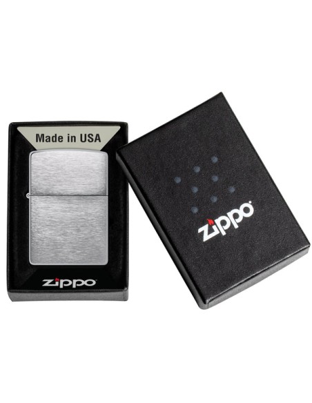 Zippo 200 Brushed Chrome
