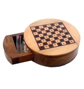 Σκάκι ταξιδίου ξύλινο