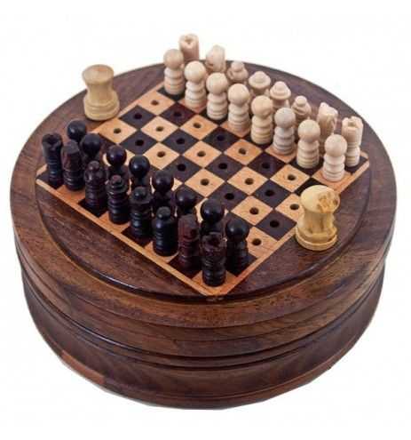 Σκάκι στρογγυλό mini