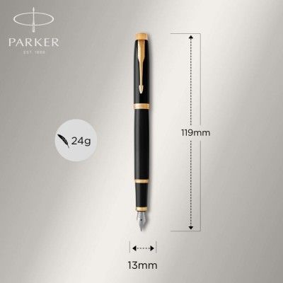 Ρarker Σετ δώρου Ι.Μ. DUO LQ BLACK GT Στυλό-Πένα με χάραξη 2
