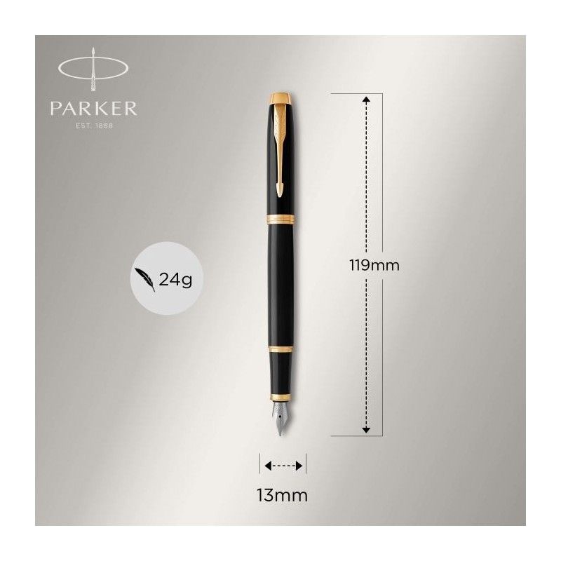 Ρarker Σετ δώρου Ι.Μ. DUO LQ BLACK GT Στυλό-Πένα