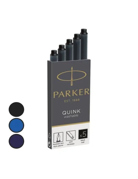Ρ QUINK ΙΝΚ CARTRIDGES BLUE 5τ