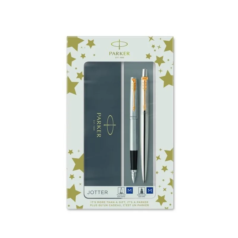 Ρarker JOTTER CR DUO ST.STEEL GT [FP-BP]