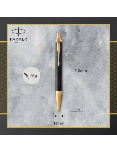 PARKER Ι.Μ. PRM BLACK GOLD GT BPen