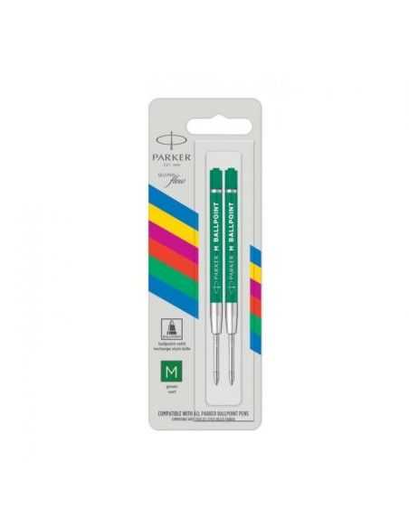 Ρ STD ECONOMY REFILL BPen GREEN MED BL2 Box12
