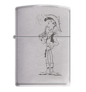 Tύπου zippo αναπτήρας Lucky...