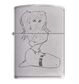 Αναπτήρας τύπου zippo Pinup...